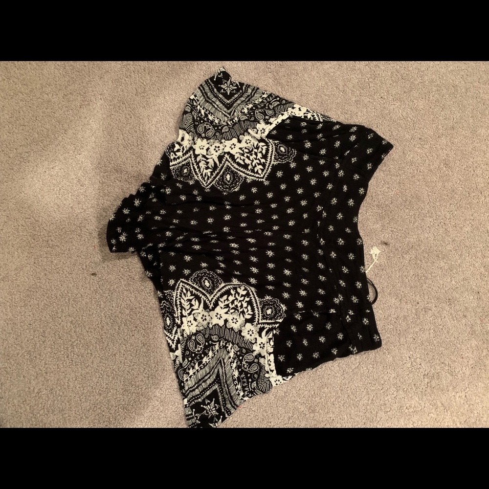Free people fabric shorts